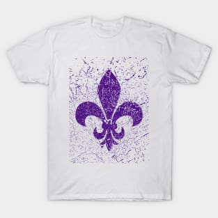 Heraldic lily purple T-Shirt